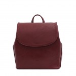 Clara Convertible Backpack - Wine Red